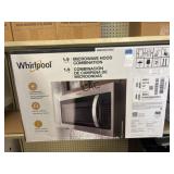 NEW Whirlpool 1.9cf SS Microwave Hood Combination