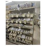 Section of NEW Assorted Plumbing PVC Fittings