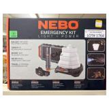 Lot of 2 NEW NEBO Emergency Kit Light + Power