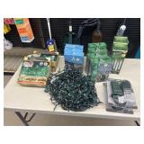 Box Lot of NEW Assorted Christmas Lights and More