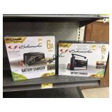 Lot of 2 NEW Schumacher Battery Chargers
