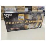 20rds Federal Premium 243Win 85gr Barnes TSX