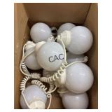 Box Lot of Decorative Lighting