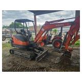 Kubota KX71-3 Diesel Mini Excavator
