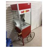 Popcorn Machine Cart