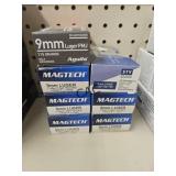 350rds Assorted 9mm Ammo