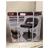 NEW Performance Tool Tractor Back Creeper Seat
