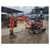 Kubota U17 Diesel Mini Excavator, 1319.1hrs