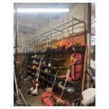 Lot of 2 Tire Racks (NO CONTENTS)