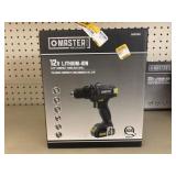 NEW Master Mechanic 12V Compact Cordless Drill Kit
