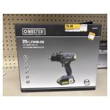 NEW Master Mechanic 20V Compact Cordless Drill Kit