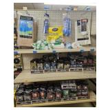Section of NEW Assorted Paint Cloths/Steel Wool