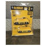 NEW Dewalt 2 Pack 20V Batteries