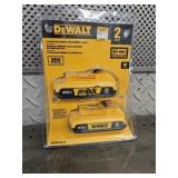 NEW Dewalt 2 Pack 20V Batteries