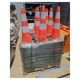 NEW Land Honor Pallet of Traffic Cones