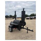Homemade BBQ Smoker on Trailer *BOS ONLY*