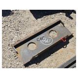 NEW Future Mini SS Plate w/Holes