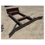 Homemade Skid Steer Gravel/Brush Pusher