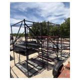 Lot of 7 Metal Racks