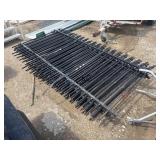 Lot of Wrought Iron Fencing