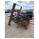 Lot of Used T-Post w/Stand