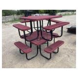 Lot of 2 Outdoor Picnic Tables