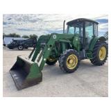 John Deere 6215 Cab/Air 4WD w/JD640 Loader