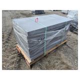 NEW 8pcs 24"X48" Dark Gray 2 1/2" Non-Text Paver