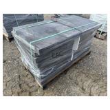 NEW 16pcs 24"X24" Dark Gray 2 1/2" Textured Paver