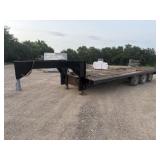 24ï¿½ Homemade Gooseneck Trailer **BOS ONLY**