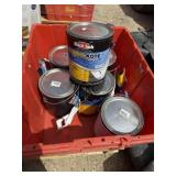 Approx 6gal of Black Jack White Roof Coating