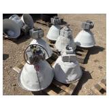 Lot of 8 Industrial Shop Lights