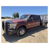 *2015 Ford F-350 Crew Cab Flatbed Dually Diesel