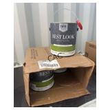 NEW (4) 1Gal. Best Look Ultra-White Latex Paint