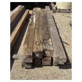 Lot of 8pcs - 6"X6ï¿½X8ï¿½ Pine Posts