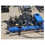 NEW Future Skid Steer Auger w/3 Bits (Blue)