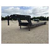 *2017 East Texas GN Metal Flatbed Trailer