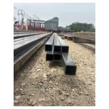 6pc 12ga 1 1/2"X1 1/2" Square Tubing Approx. 21