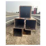 5pc 11ga 2"X2" Square Tubing Approx. 21