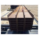 Lot of 21pc HD Steel I-Beams