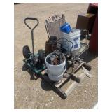 Lot of Yard & Fencing Supplies