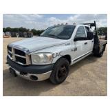 *2008 Dodge Ram 3500 Diesel Flatbed
