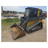 2022 John Deere 325G Cab/Air Tracked Skid Steer