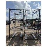 Lot of 2 Metal Racks