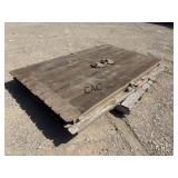 Set of Bi-Parting Privacy Gates w/ Hardware