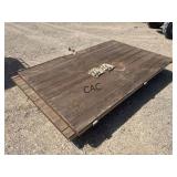 Set of Bi-Parting Privacy Gates w/ Hardware