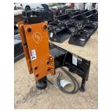 NEW Wolverine Skid Steer Post Driver