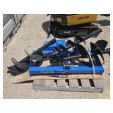 NEW Future Skid Steer Auger w/3 Bits (Blue)