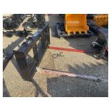 NEW Future Skid Steer Bale Fork