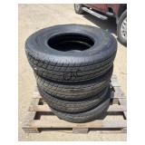 Lot of 4 New Rainier ST235/80R16 Trailer Tires